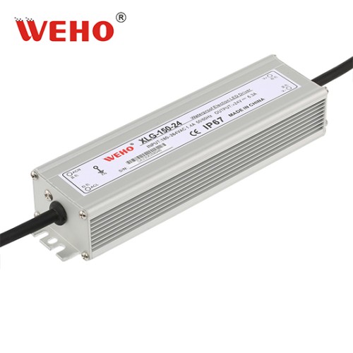 150W IP67 Waterproof Constant Current Power Supply 12V 24V 36V 48V LED Driver