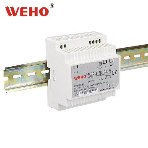 Sıcak Satış DR-30 30W Anahtarlama Güç Kaynağı Din Rayı 5V 12V 24V 48V AC/DC Güç Kaynağı